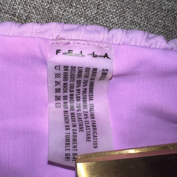 FELLA Xavier String Bikini Bottom in Lilac Size Small NWT - Picture 7 of 7